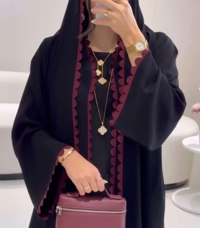 Structured Kimono Sleeve Abaya